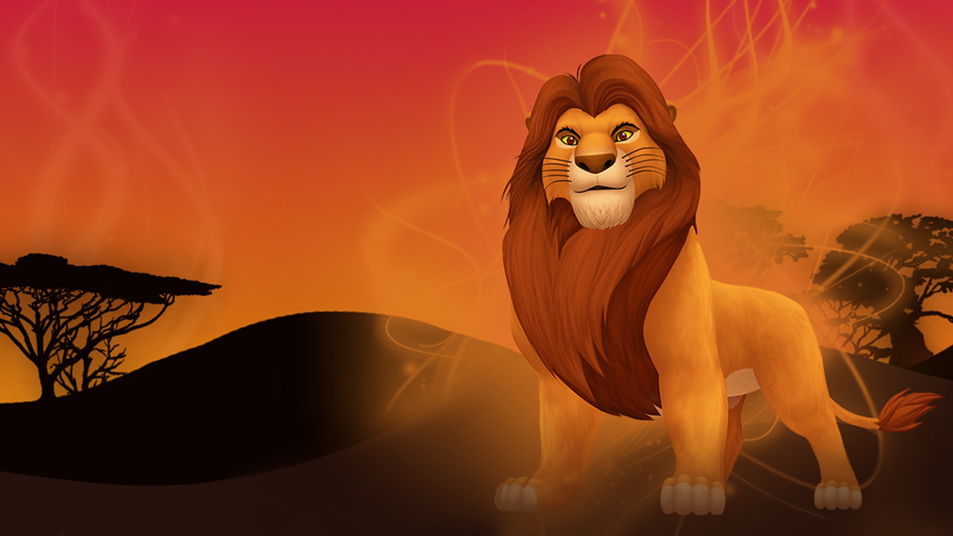 Lion King Wallpaper Mufasa - HD Wallpaper 