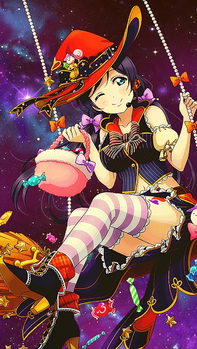 A Quick Halloween Nozomi Wallpaper 
i Realised That - Nozomi Tojo Halloween - HD Wallpaper 