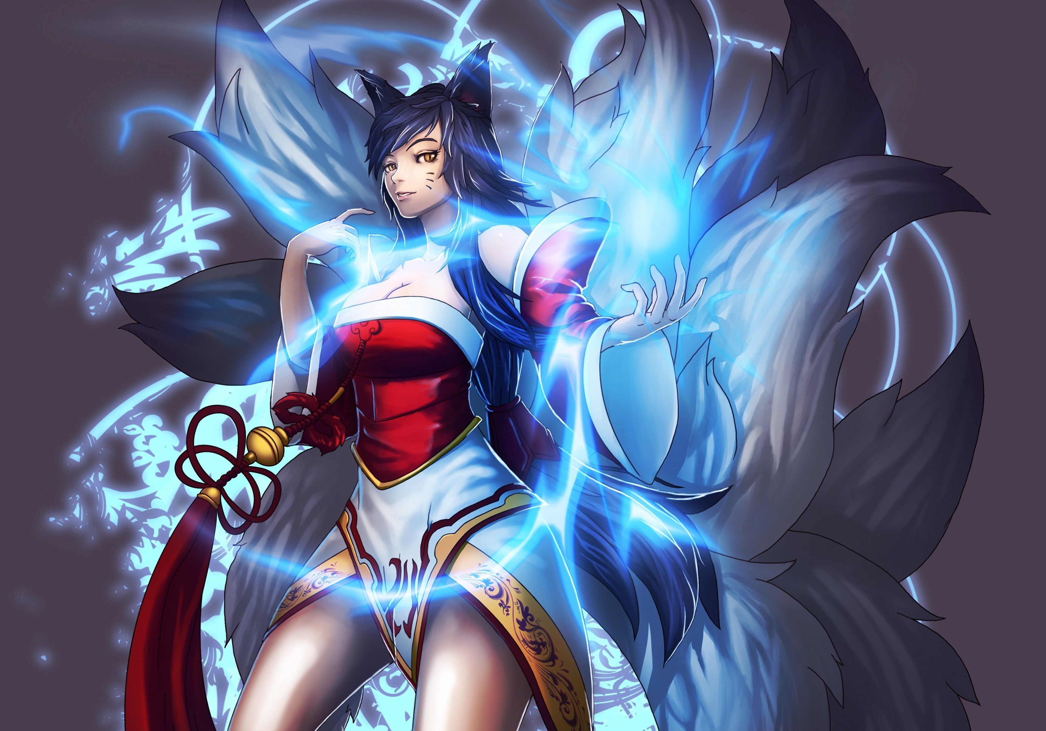 Legends Of Legends Ahri - HD Wallpaper 