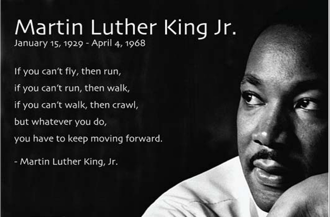Martin Luther King Day Motivational Pictures With Messages - HD Wallpaper 