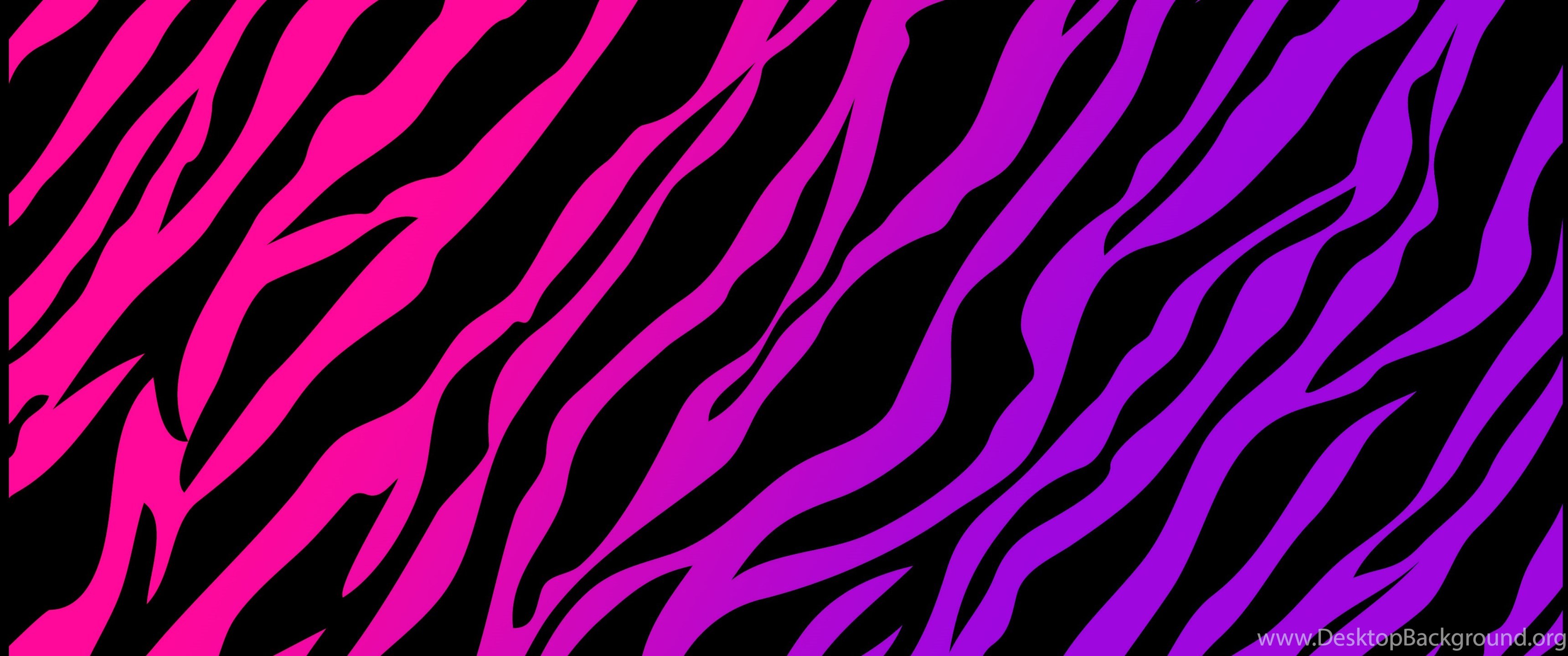 3440x1440, Widescreen 
 Data Id 178285 
 Data Src /walls/full/7/a/0/178285 - Hot Pink And Purple Zebra Print - HD Wallpaper 