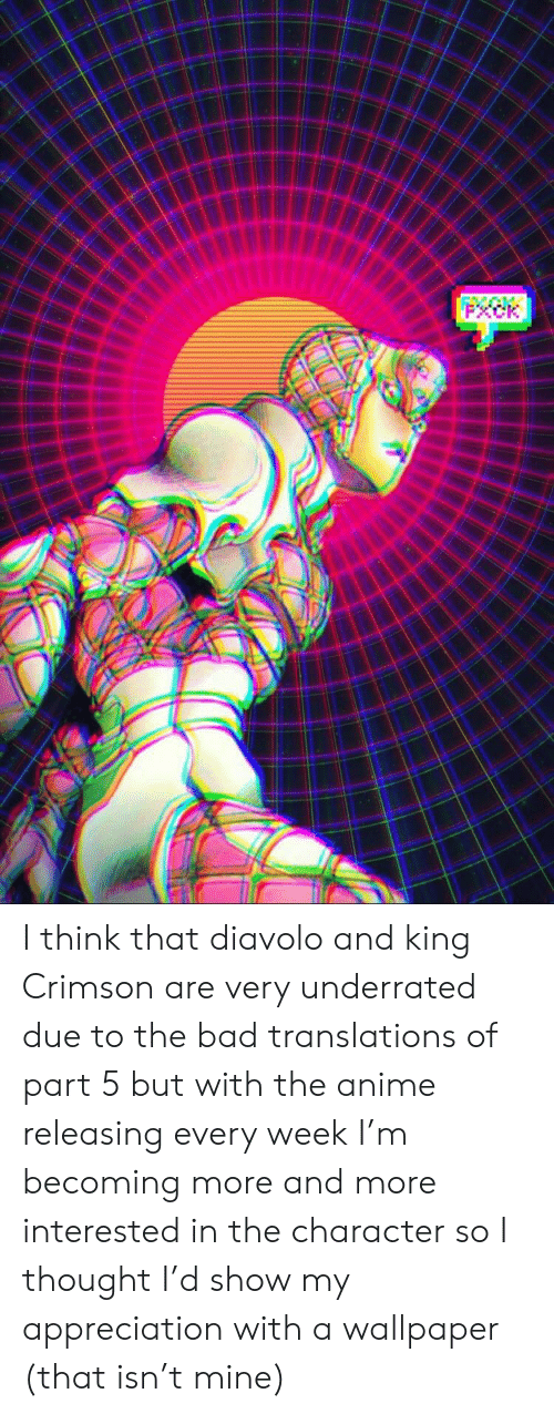 photo King Crimson Wallpaper Jojo anime bad and wallpaper jojo king