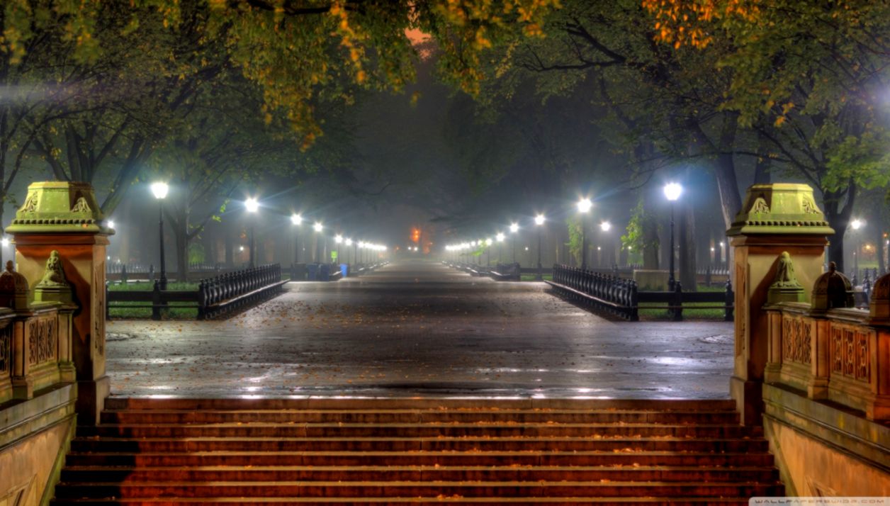 Central Park At Night New York City ❤ 4k Hd Desktop - Нью Йорк Сентрал Парк - HD Wallpaper 
