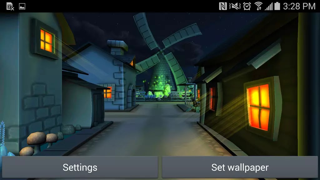 Town Cartoon 3d - HD Wallpaper 