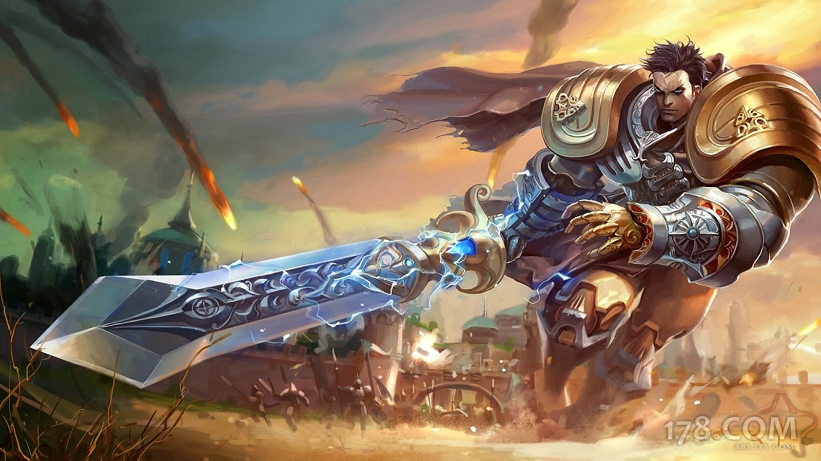 Garen League Of Legends Wallpaper - Lol Garen - HD Wallpaper 