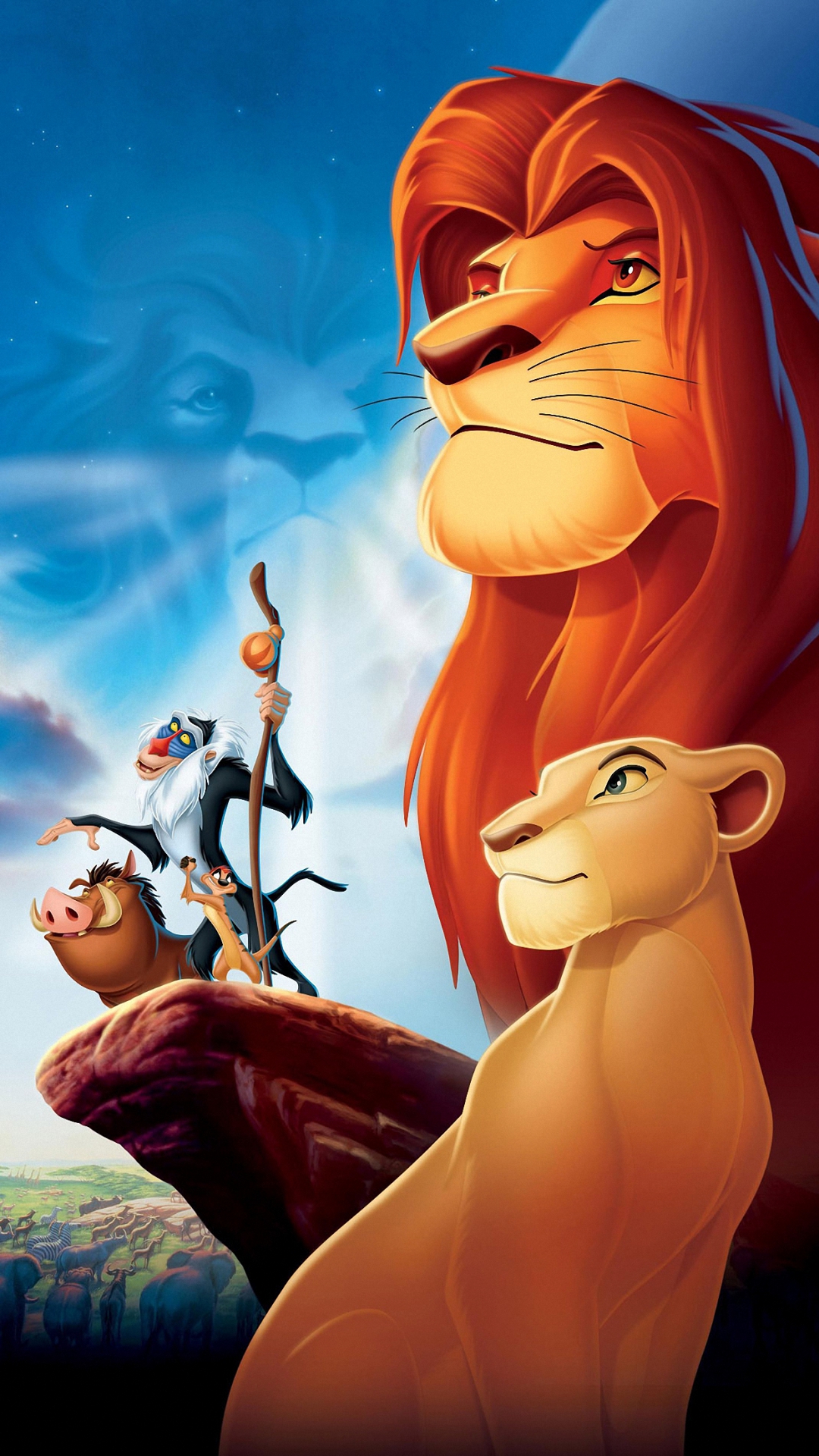 Cartoon Lion King Iphone 6 Wallpapers Hd - HD Wallpaper 