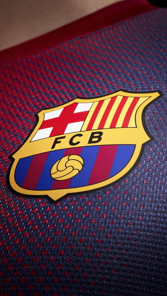 Fcb Tshirt Iphone Wallpaper - Fc Barcelona Hd Wallpapers For Iphone 5 - HD Wallpaper 