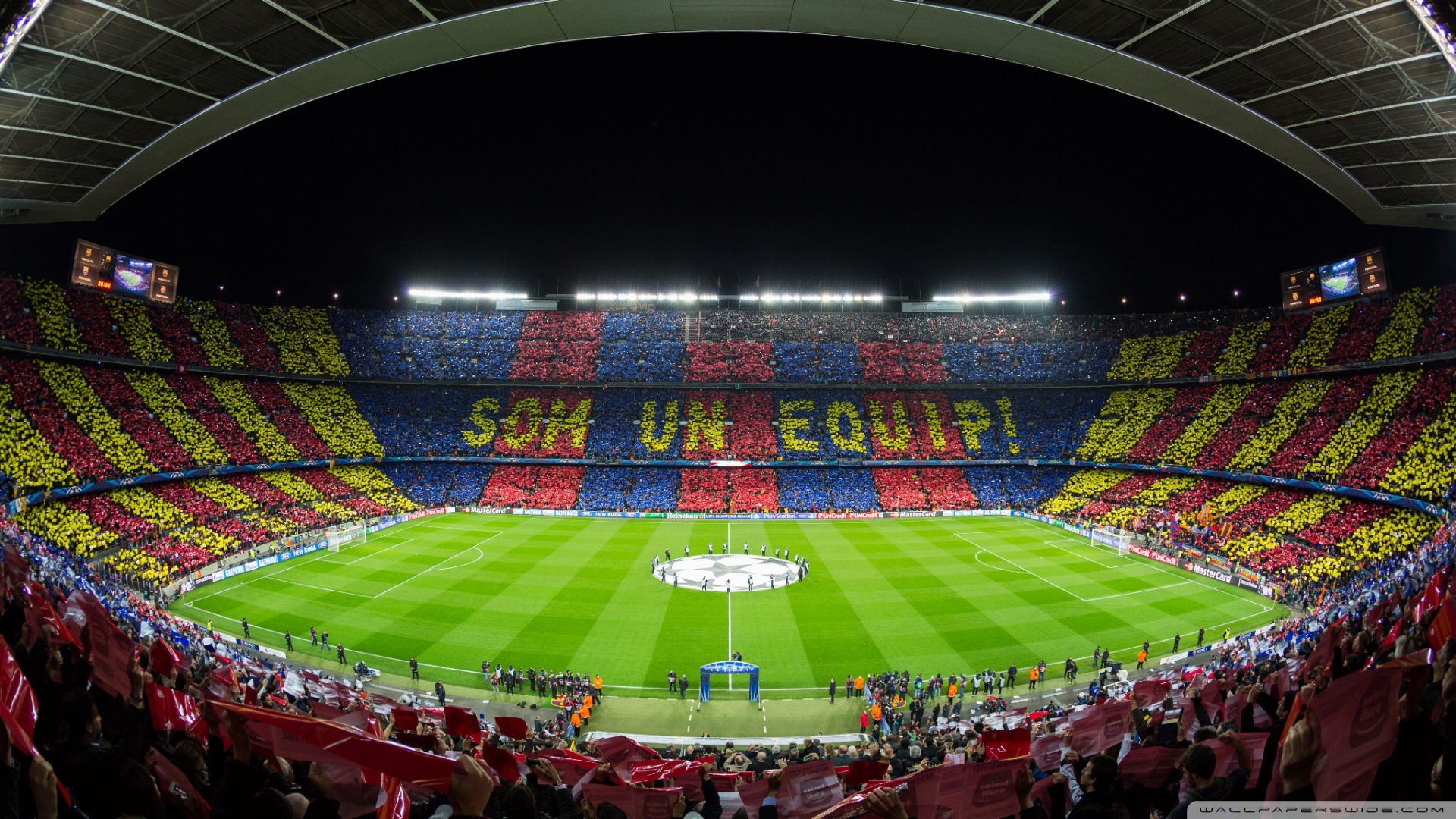 Camp Nou - HD Wallpaper 