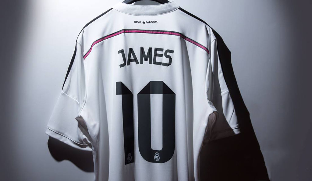 James Rodríguez New Jersey Number 10 In Real Madrid - James Rodriguez Number 10 - HD Wallpaper 