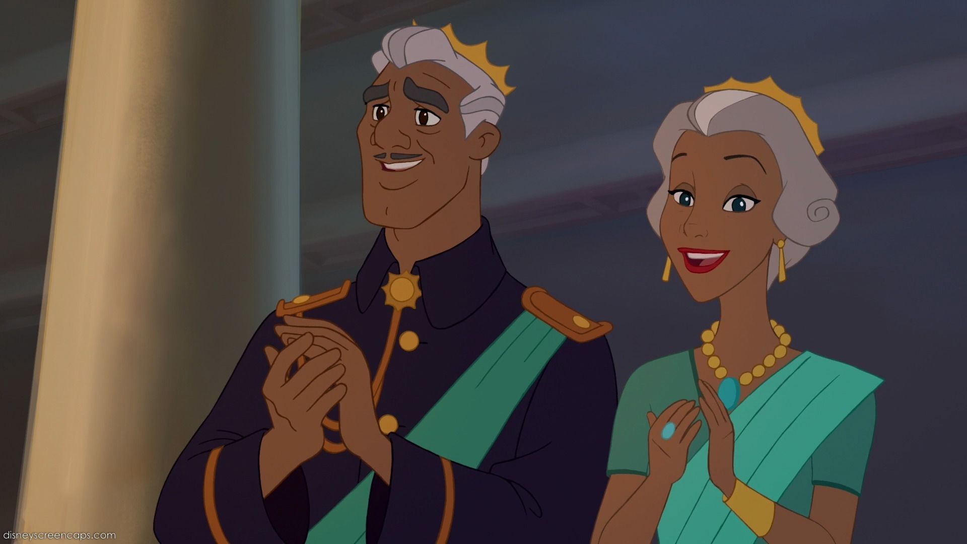 The King And Queen Of Maldonia - Princess And The Frog King - HD Wallpaper 