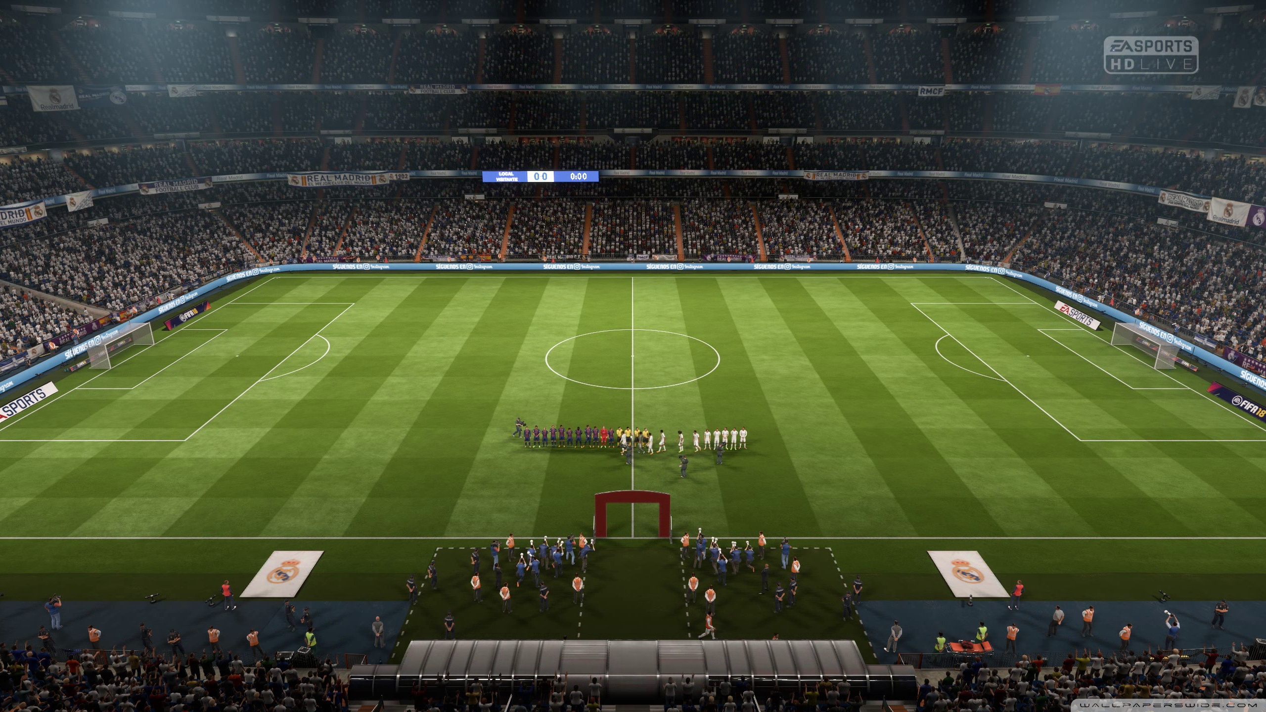 Santiago Bernabeu Full Hd - HD Wallpaper 