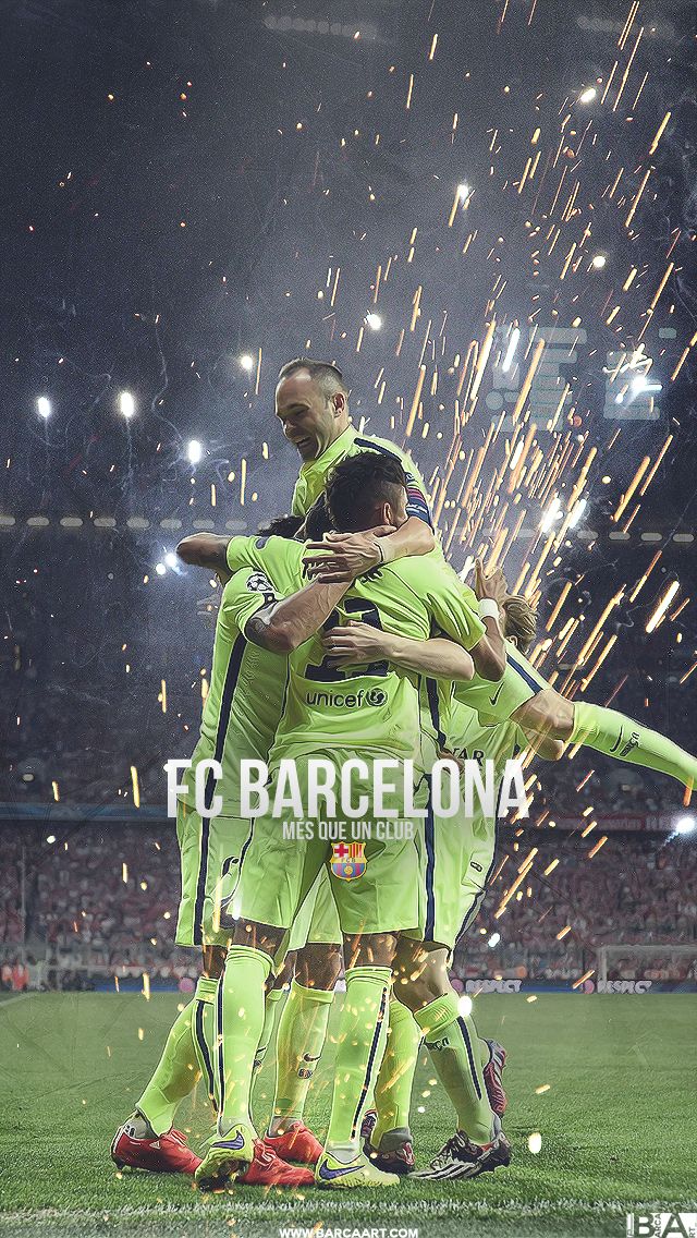 Fc Barcelona Wallpaper Team - HD Wallpaper 