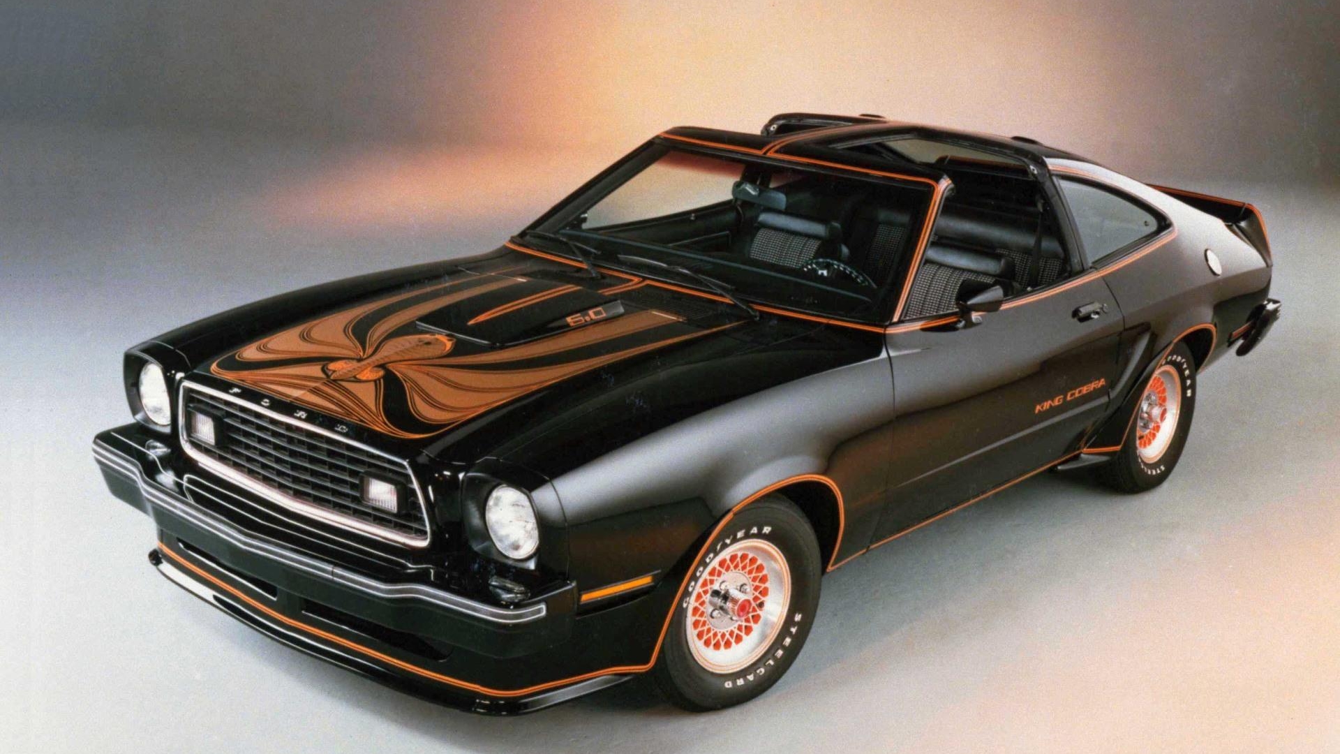 1982 Ford Mustang King Cobra - HD Wallpaper 