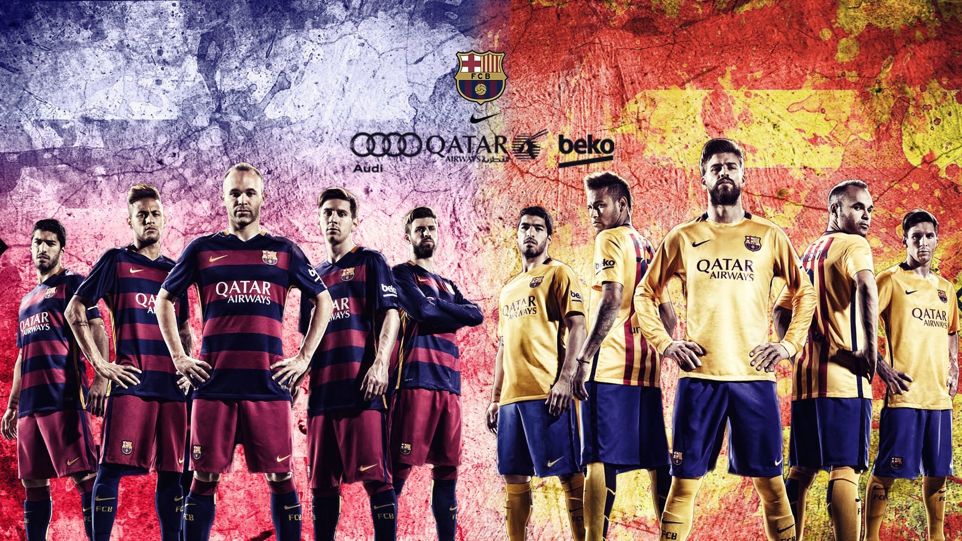 Fc Barcelona Wallpapers 2016 10 
 Data Src Barcelona - Barcelona Wallpaper 2016 - HD Wallpaper 