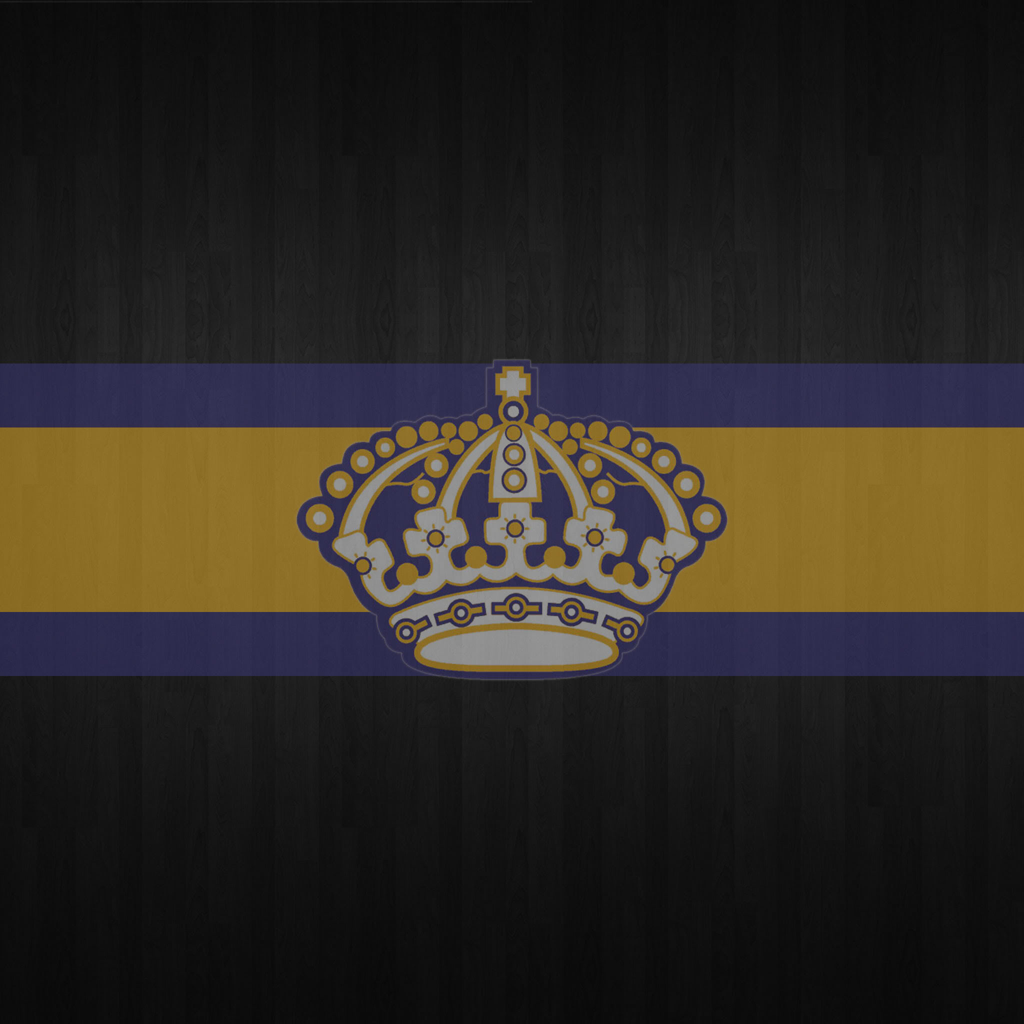 La Kings Purple And Gold Logo - HD Wallpaper 