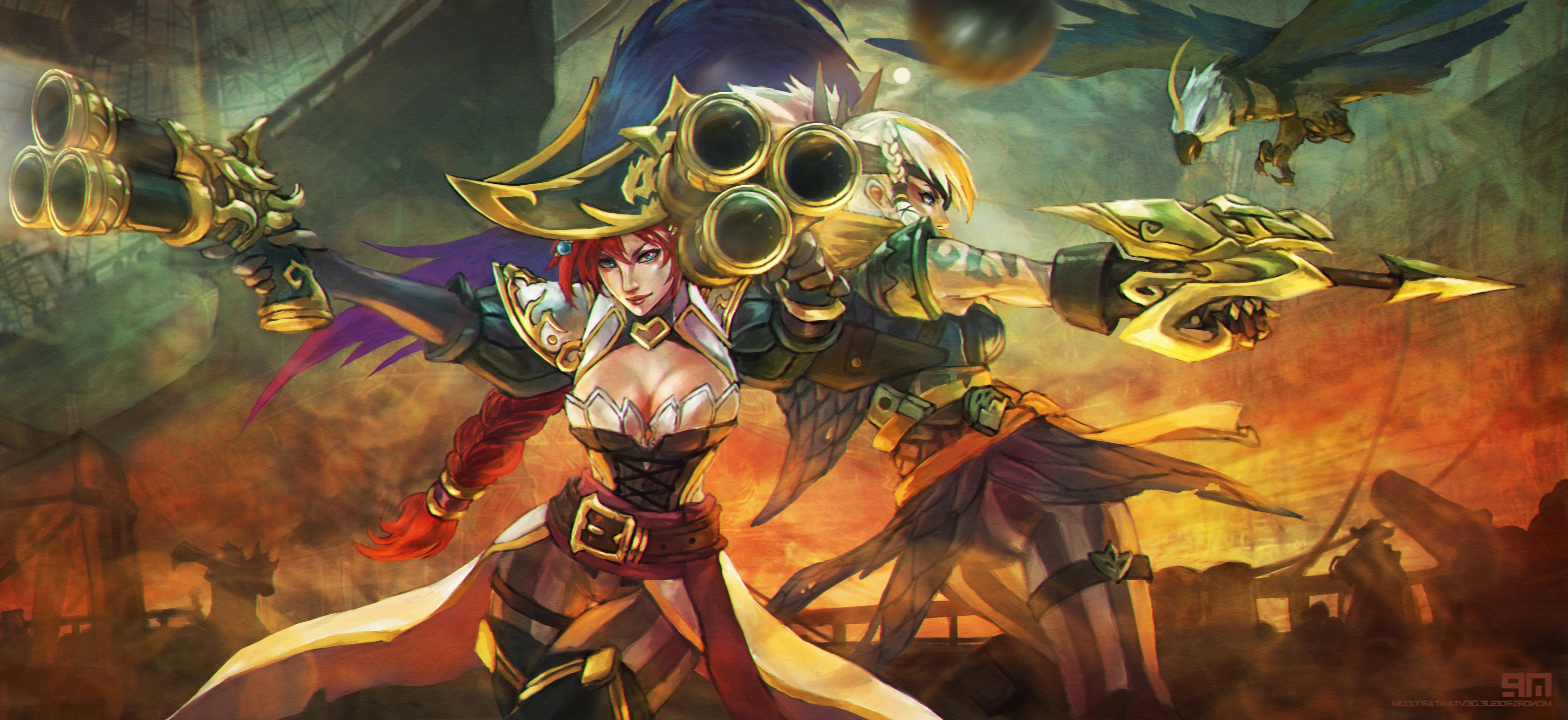 Miss Fortune Desktop Background - HD Wallpaper 