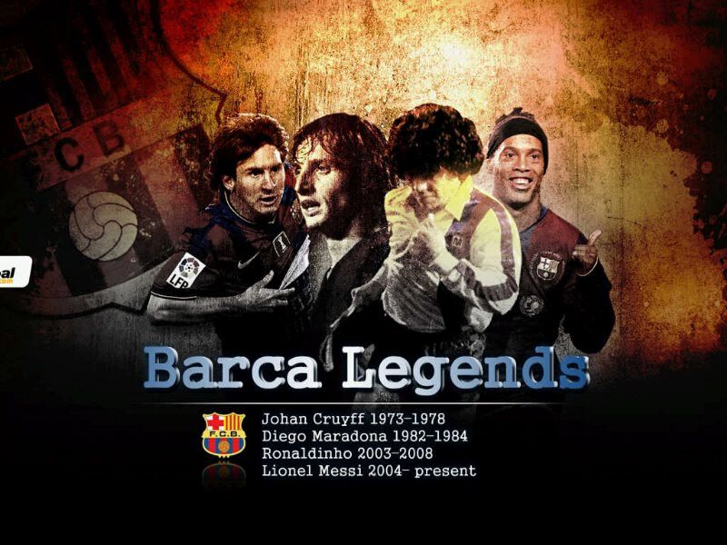 Barca Legend Wallpaper Hd - HD Wallpaper 