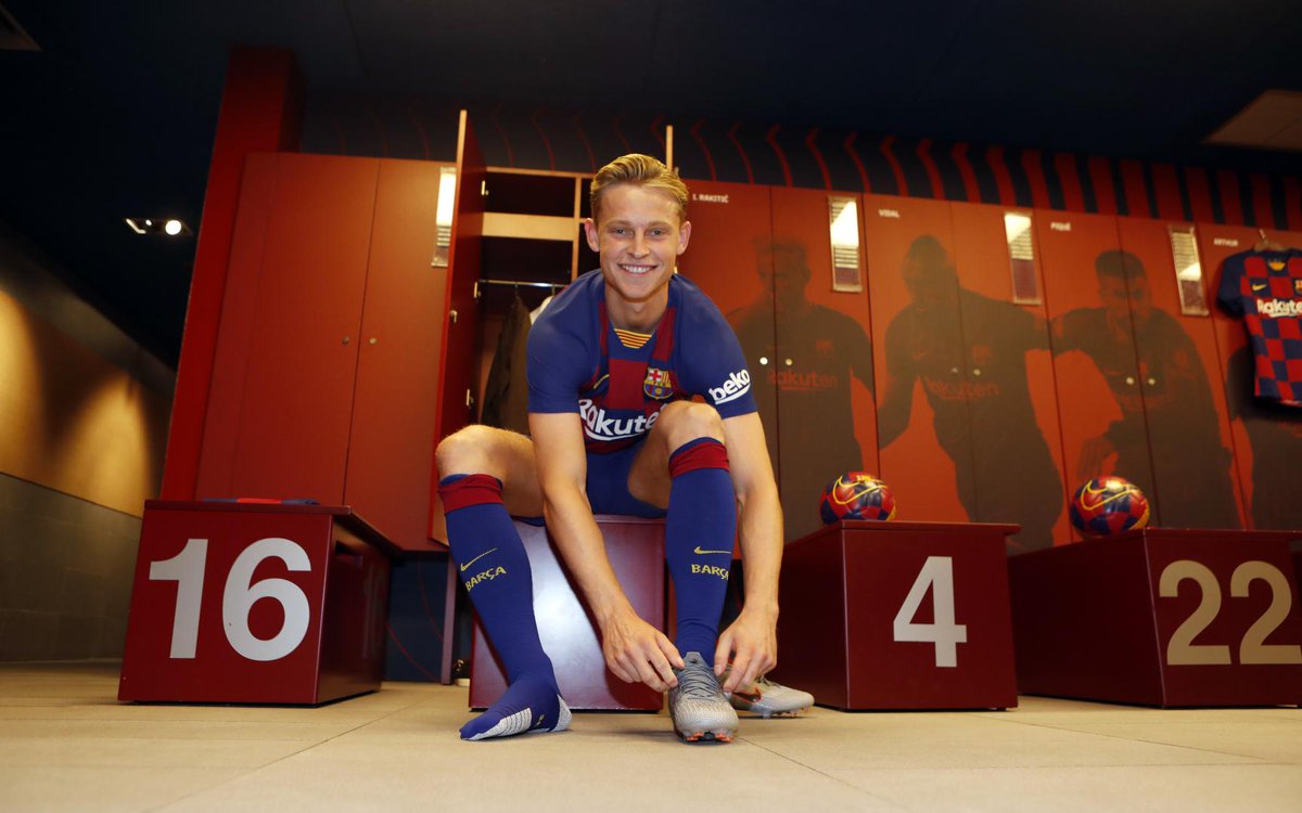 Widescreen Fc Barcelona - De Jong 21 Barcelona - HD Wallpaper 