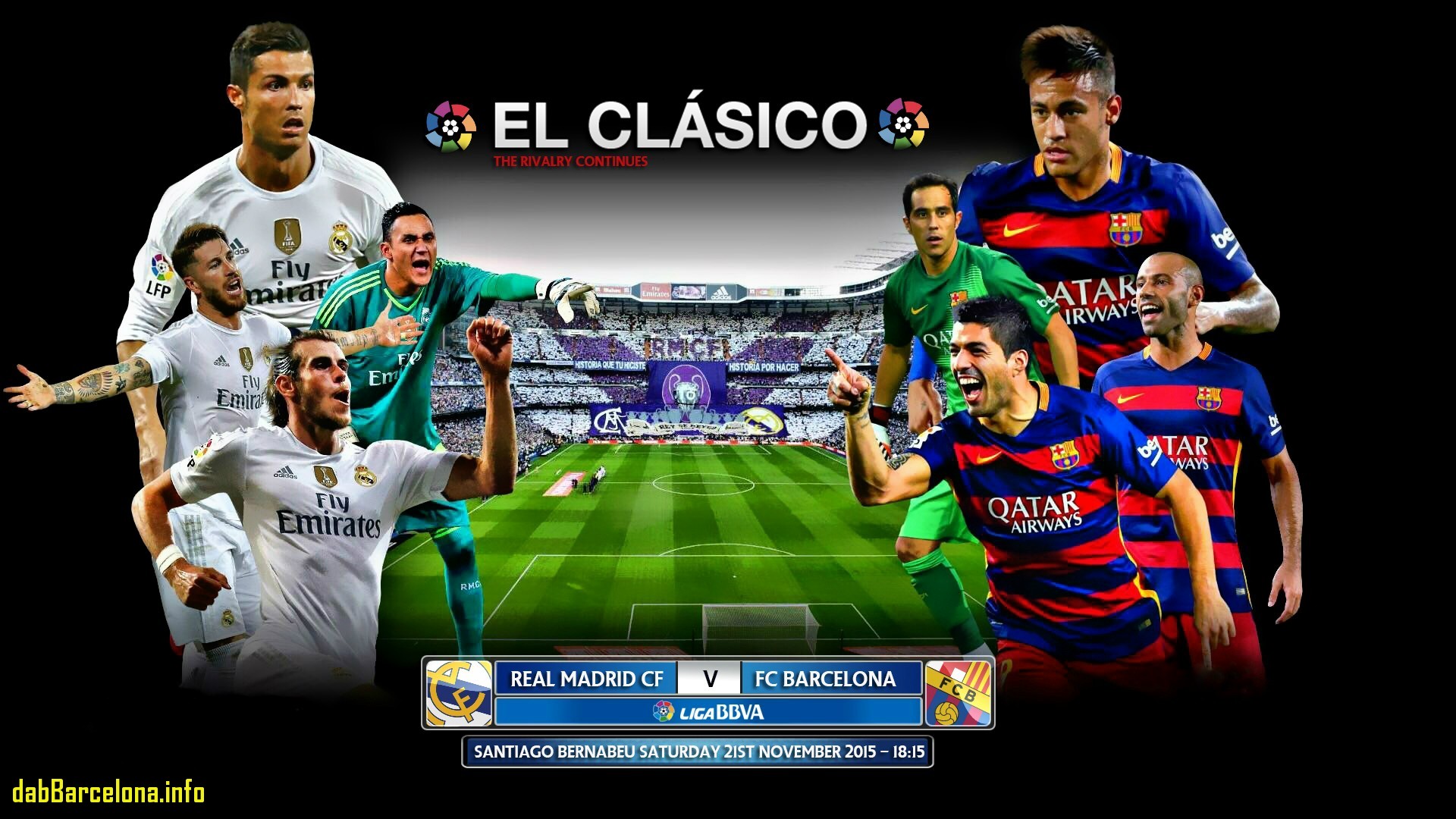 Image For Lovely Fc Barcelona Vs Real Madrid Supercopa - HD Wallpaper 