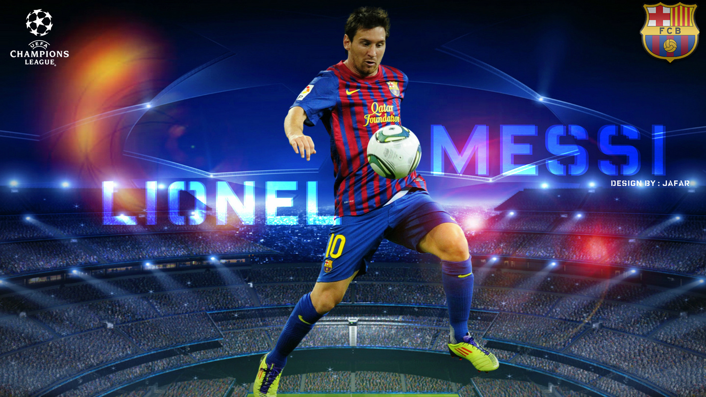 Download Wallpaper Lionel Messi, Football, Barcelona - Messi Photo Full Hd - HD Wallpaper 