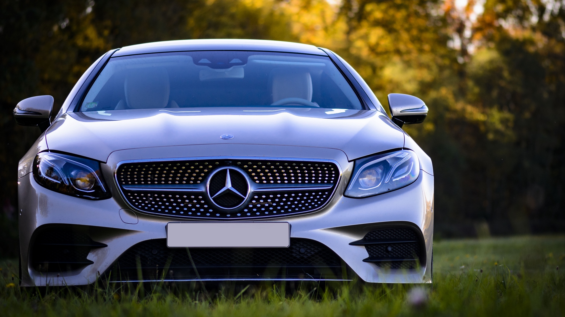 Wallpaper Mercedes-benz, Mercedes, Silver, Front View, - Benz Car Photos Download - HD Wallpaper 