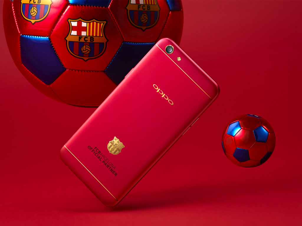Oppo Launches Phone For Fc Barcelona Fans Business - Oppo Fc Barcelona Phone - HD Wallpaper 