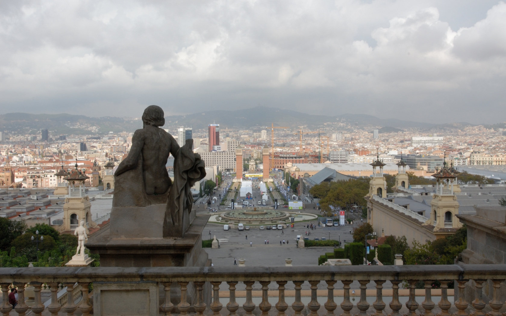 Plaça D'espanya - HD Wallpaper 