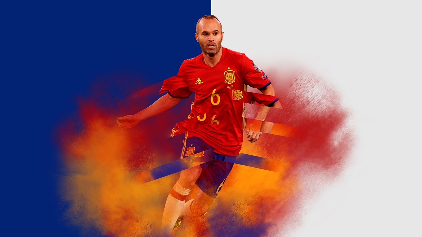 Andres Iniesta Fc Barcelona 2017 Hd Wallpaper2017 - Andres Iniesta Wallpapers Hd - HD Wallpaper 