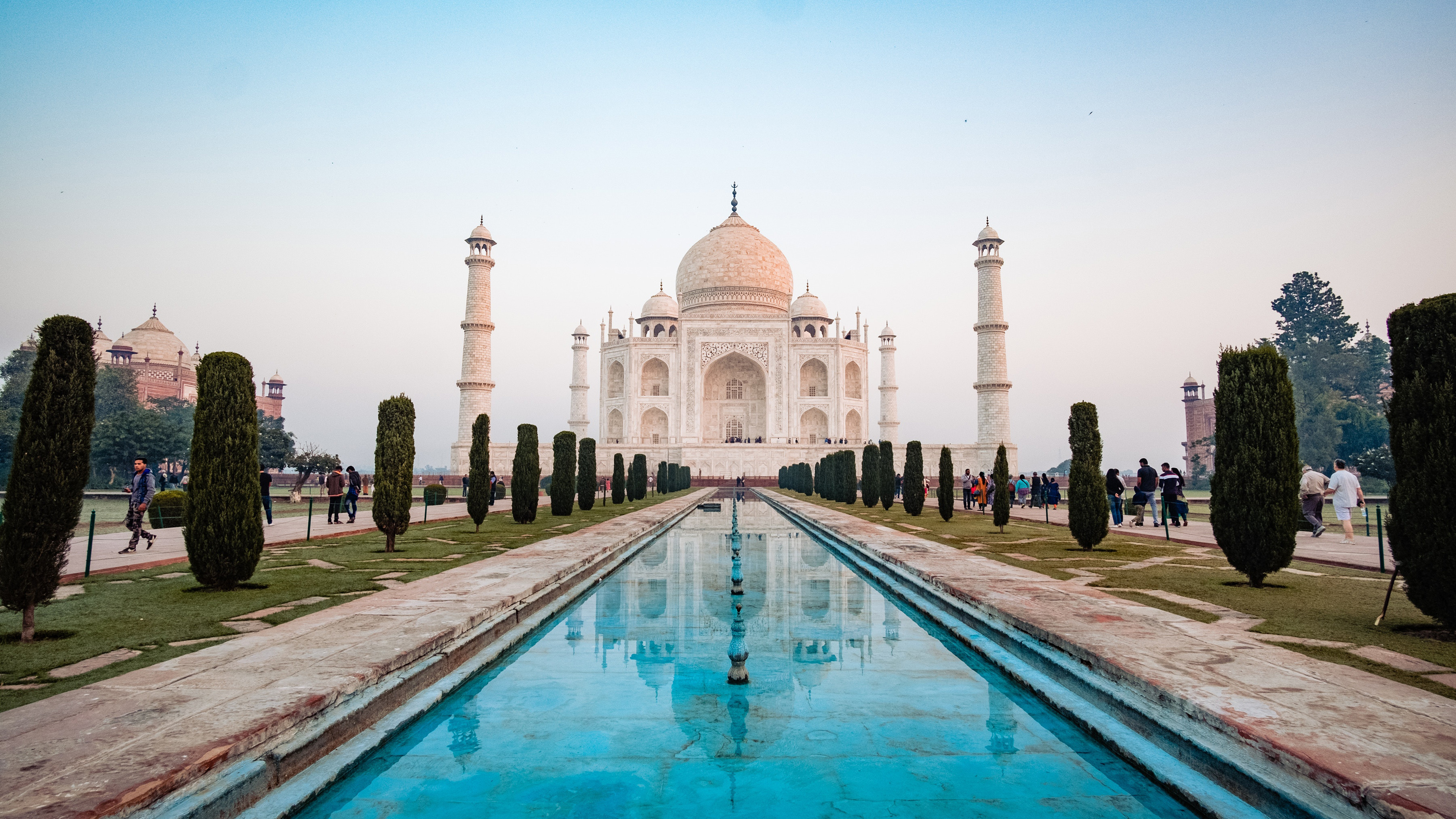 Taj Mahal - 3840x2160 Wallpaper 