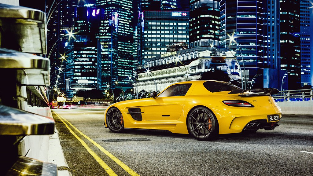 Mercedes Sls Amg 4k - HD Wallpaper 