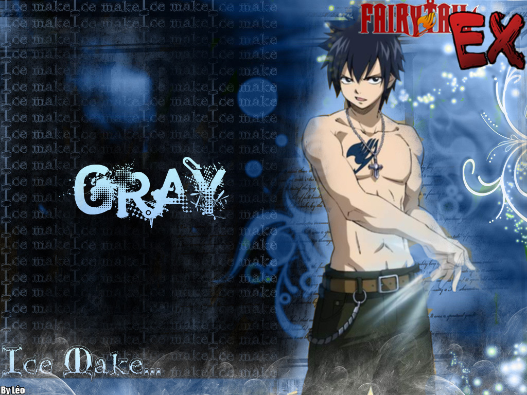 Gray Fullbuster - Gray Fairy Tail - HD Wallpaper 