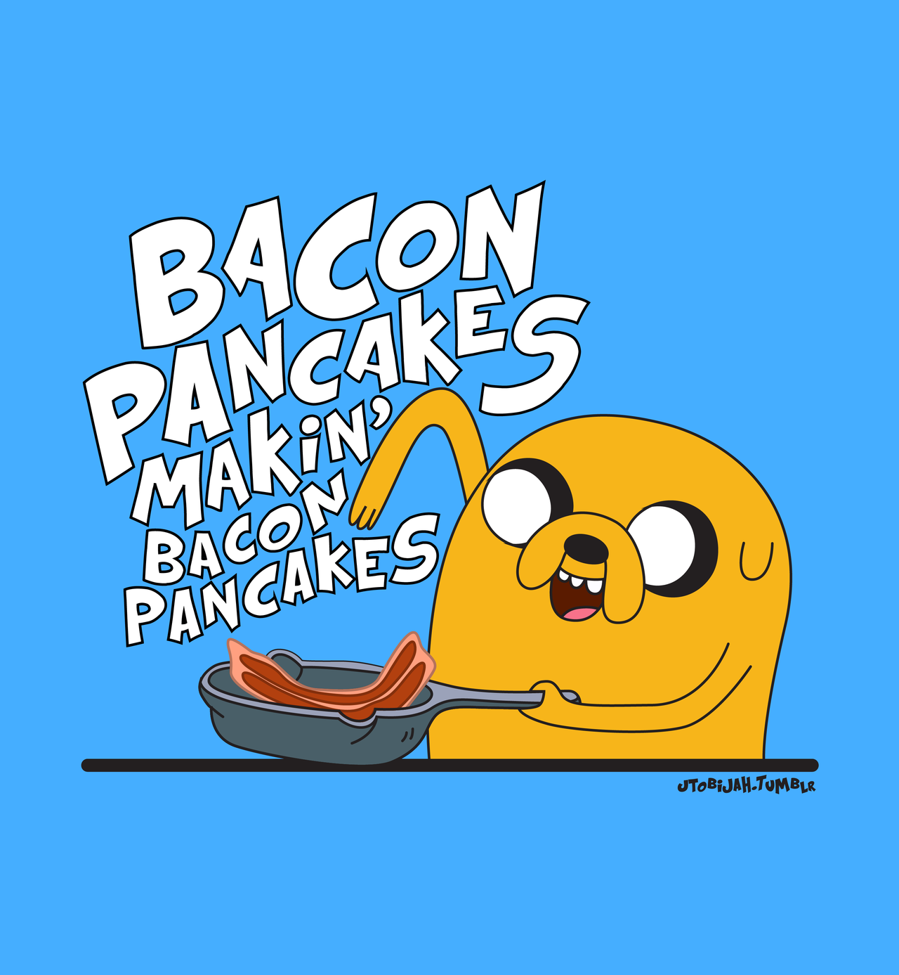 Bacon Pancakes Makin Bacon Pancakes - HD Wallpaper 