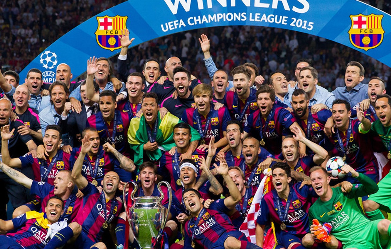 Photo Wallpaper Wallpaper, Sport, Football, Fc Barcelona, - Fc Barcelona Champions League Titles - HD Wallpaper 