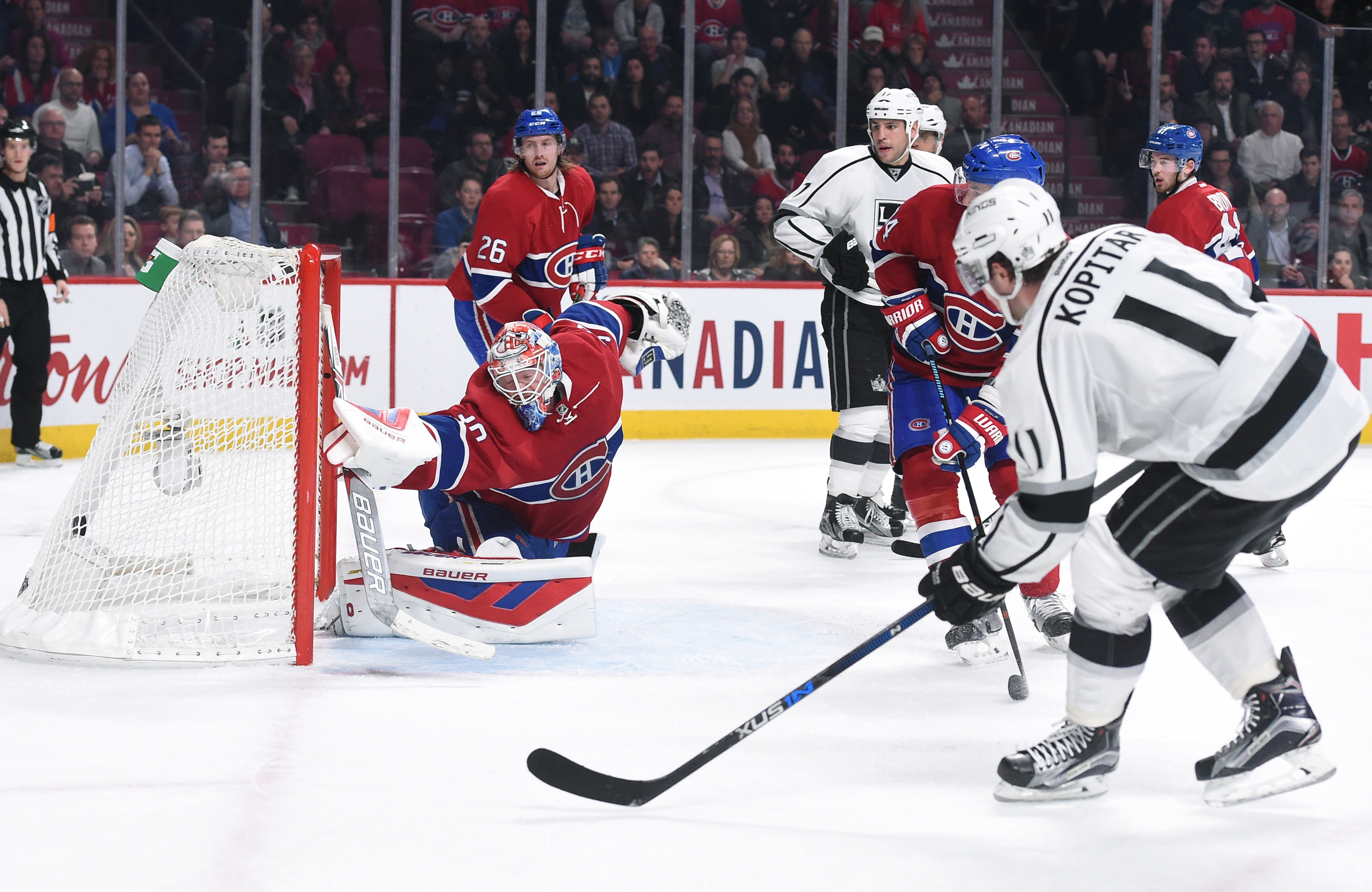 Montreal Canadiens Los Angeles Kings - HD Wallpaper 