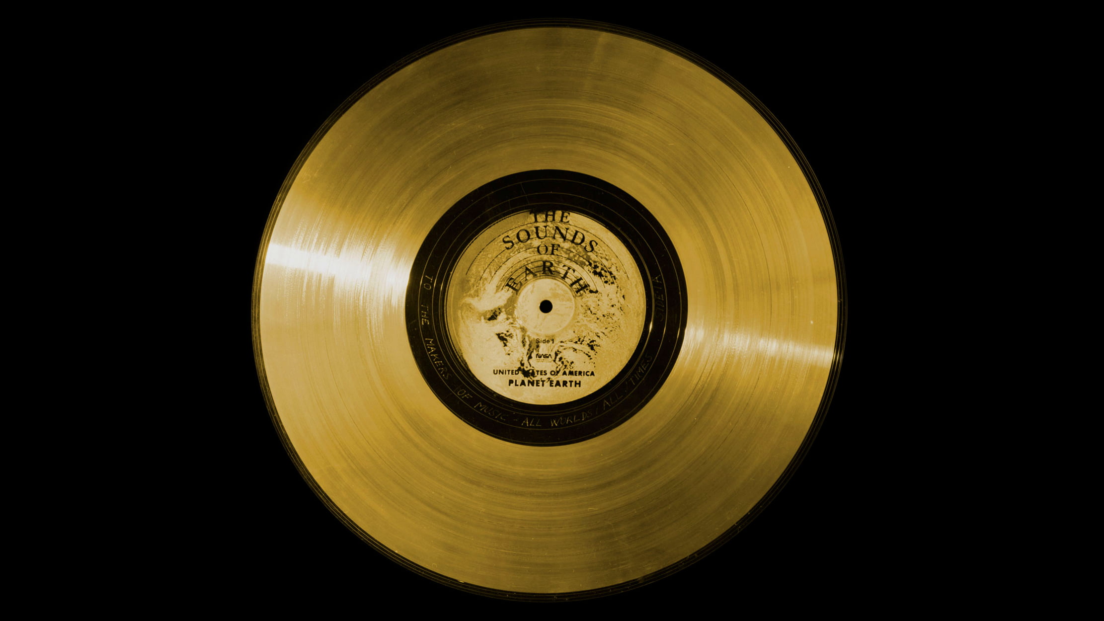 Voyager Golden Record - HD Wallpaper 