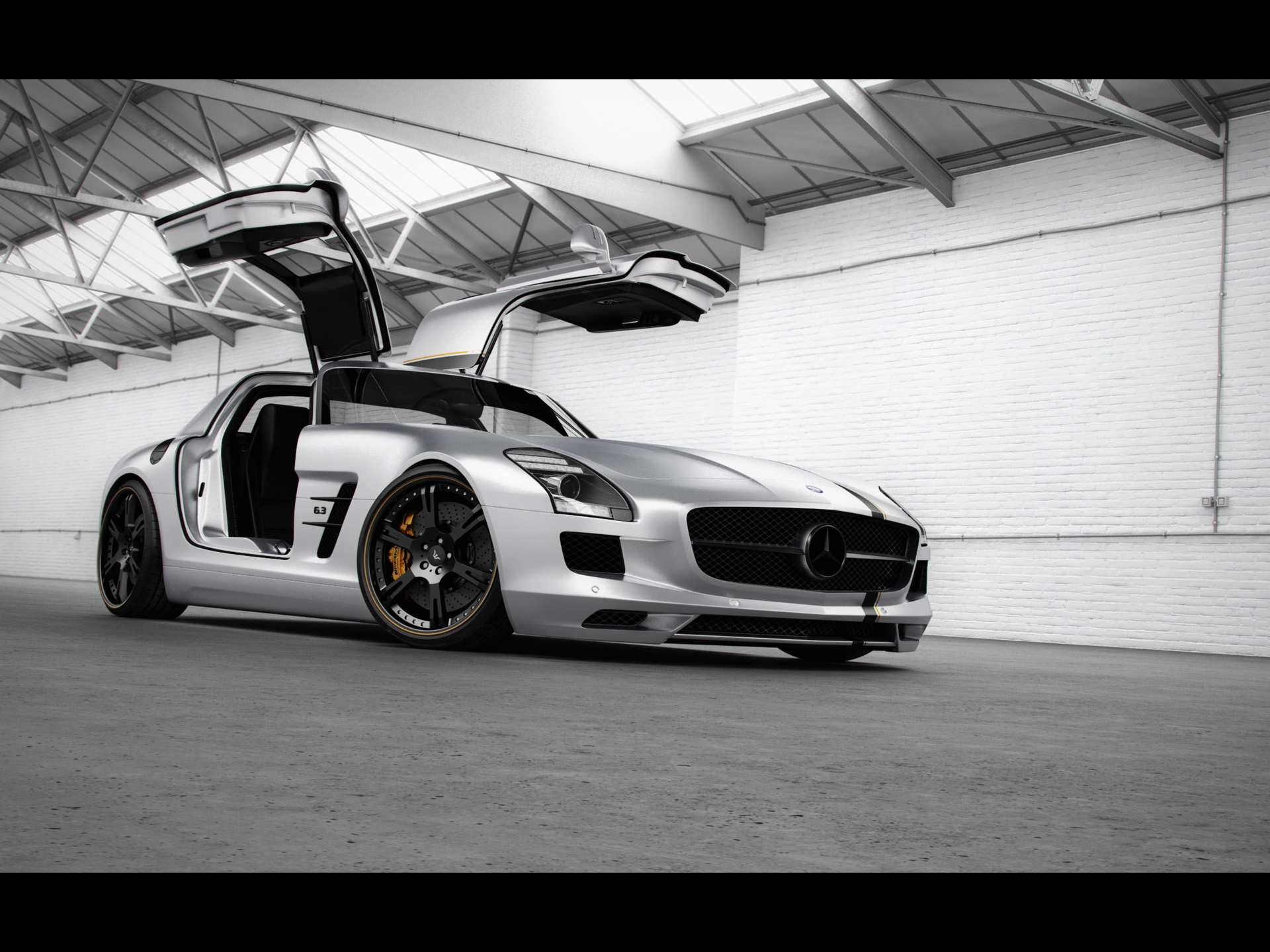 Mercedes Sls Amg Pc - HD Wallpaper 