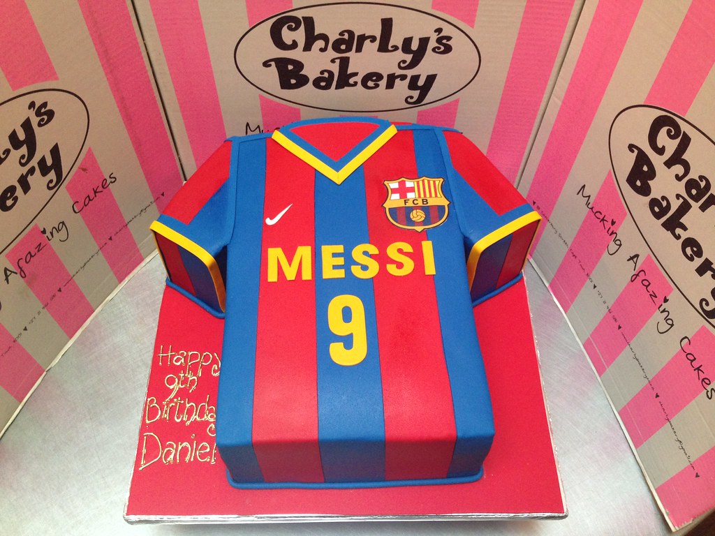 Barcelona Football Shirt Cake - HD Wallpaper 