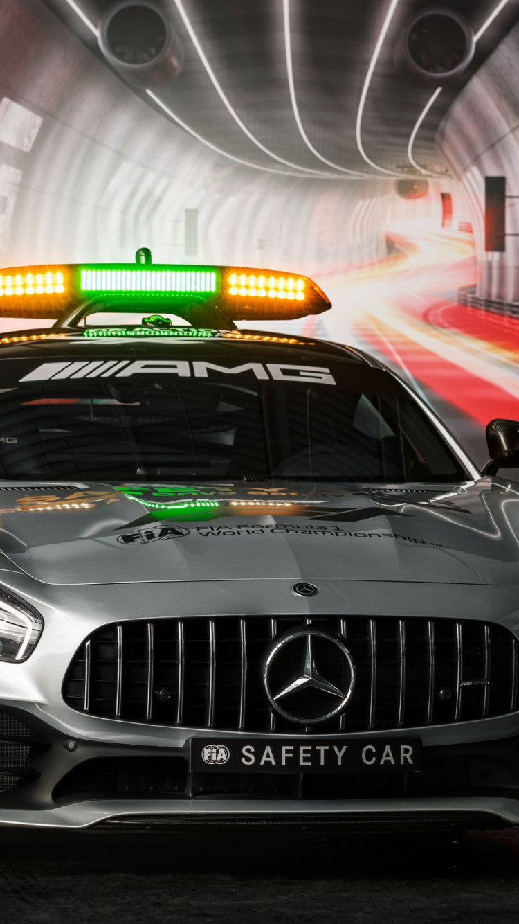 Mercedes Amg Gt R F1 Safety Car Wallpaper - Mercedes Amg Gt Safety Car - HD Wallpaper 