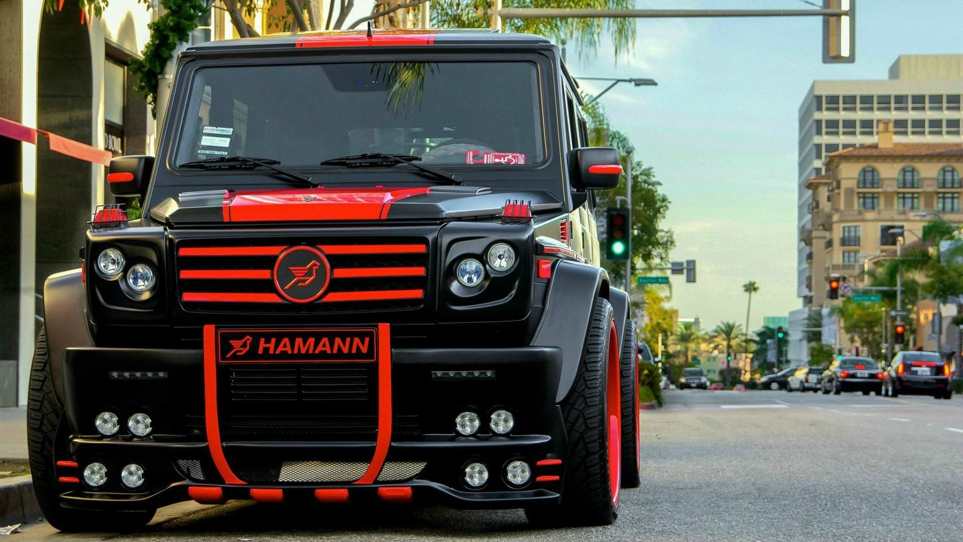 G Class Black And Red - HD Wallpaper 