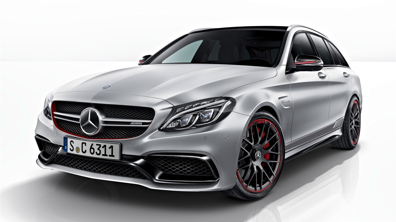 Mercedes Amg C63-car Photo Wallpaper2015 - Mercedes Benz C63 Amg S W205 - HD Wallpaper 