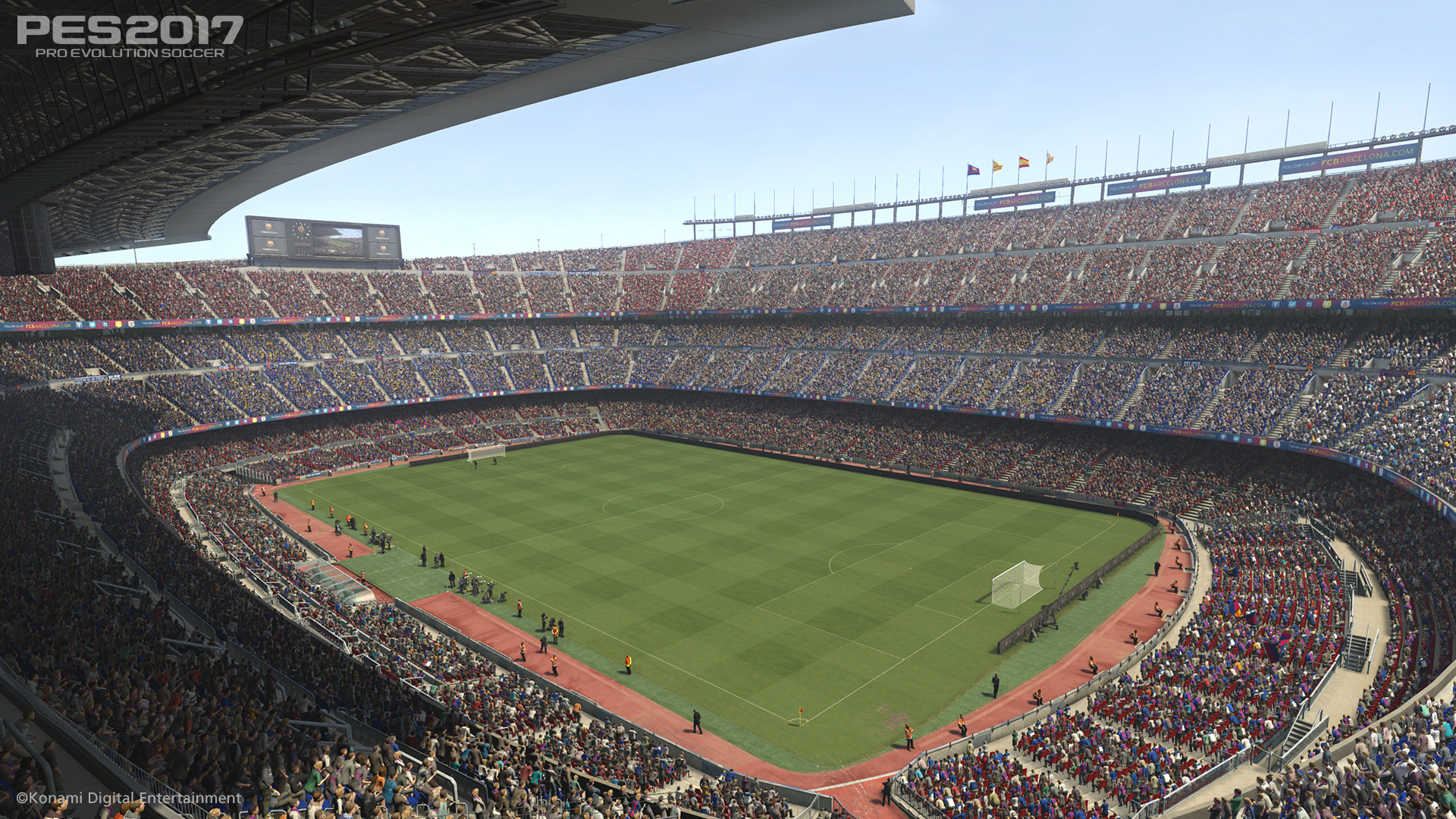 Pes2017 Camp Nou Stadium 01 
 Data Src Popular Camp - Camp Nou Pes 2017 - HD Wallpaper 