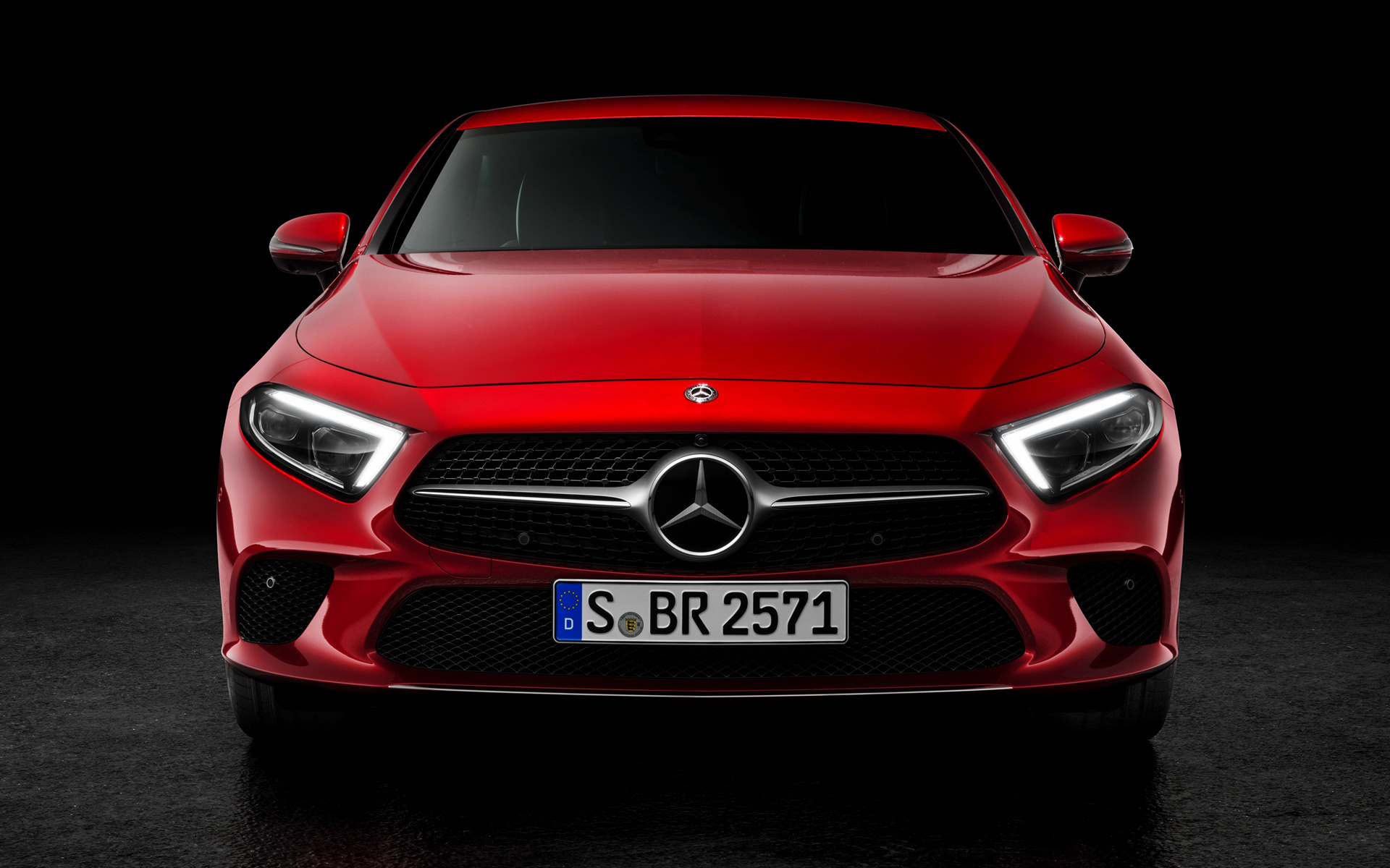 2019 Mercedes Benz Cls Front - HD Wallpaper 