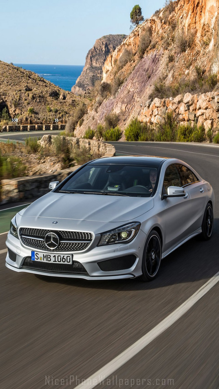 Mercedes Benz Cla-class Wallpaper Hd - Mercedes Cla 250 Iphone - HD Wallpaper 