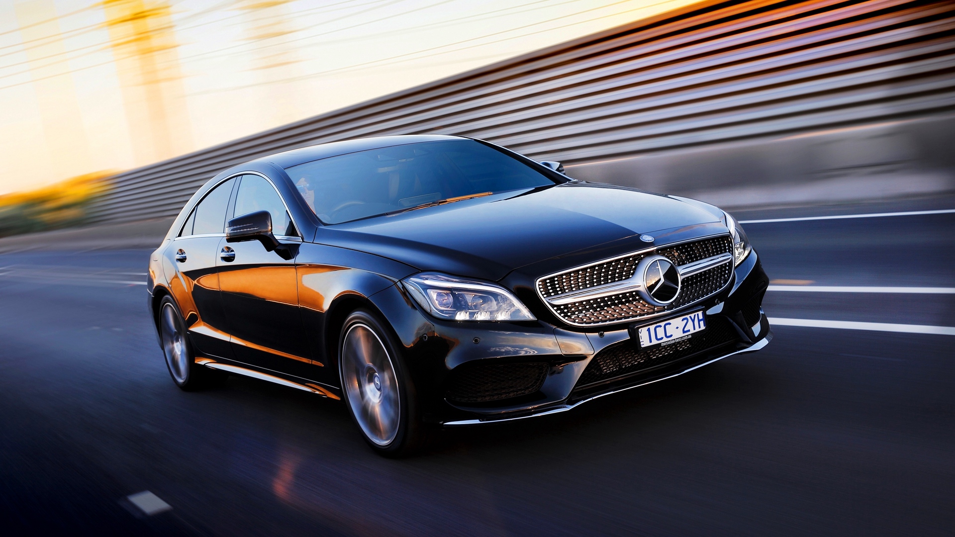 Wallpaper Mercedes Benz, Amg, Cls 500, Au Spec - Mercedes Cls 500 2015 Black - HD Wallpaper 