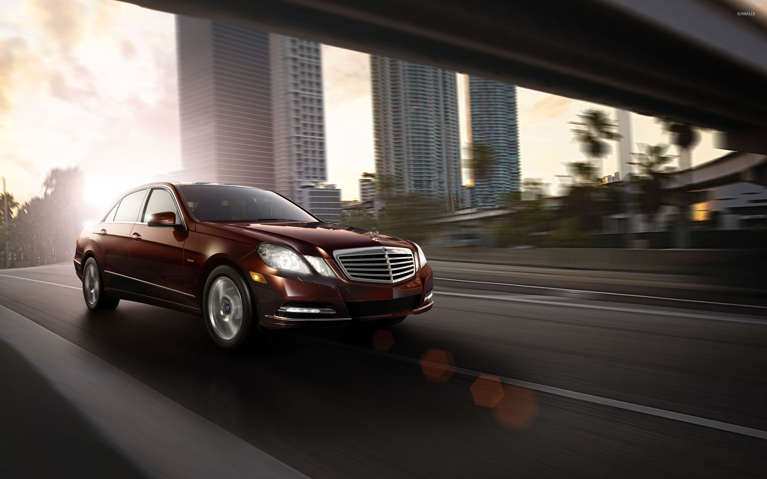 Mercedes Benz E240 2017 - HD Wallpaper 