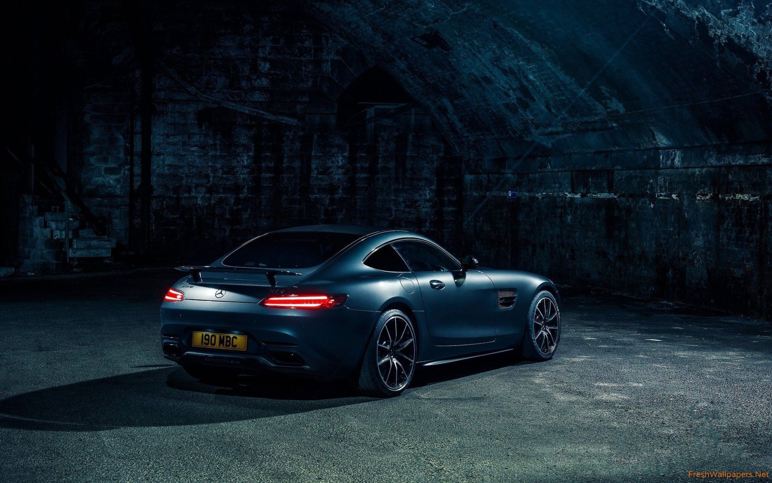 Mercedes Amg Gt Wallpaper Black - HD Wallpaper 