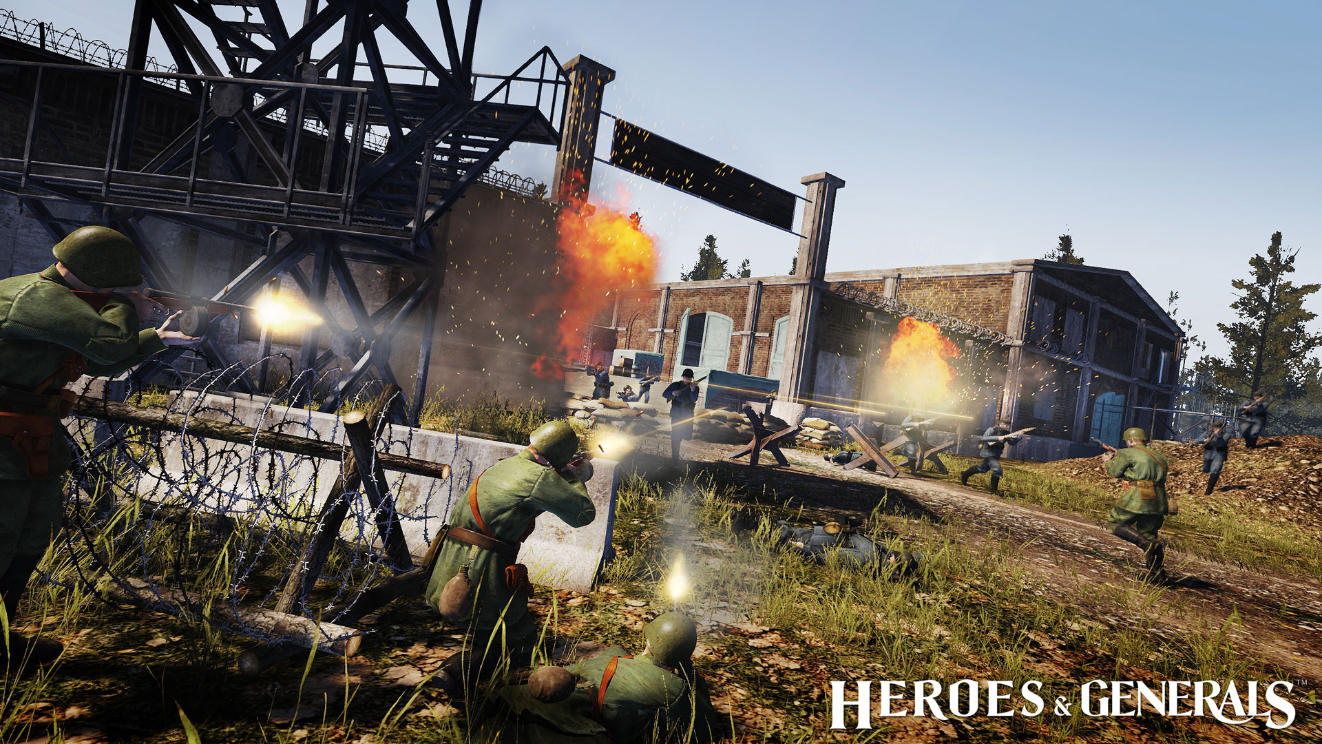 Heroes And Generals Ww2 - HD Wallpaper 