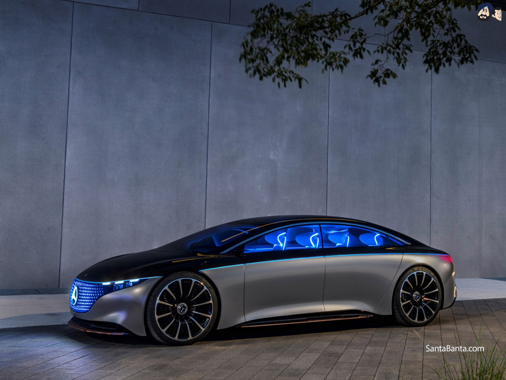 Mercedes Benz - Mercedes Benz Eqs Vision - HD Wallpaper 