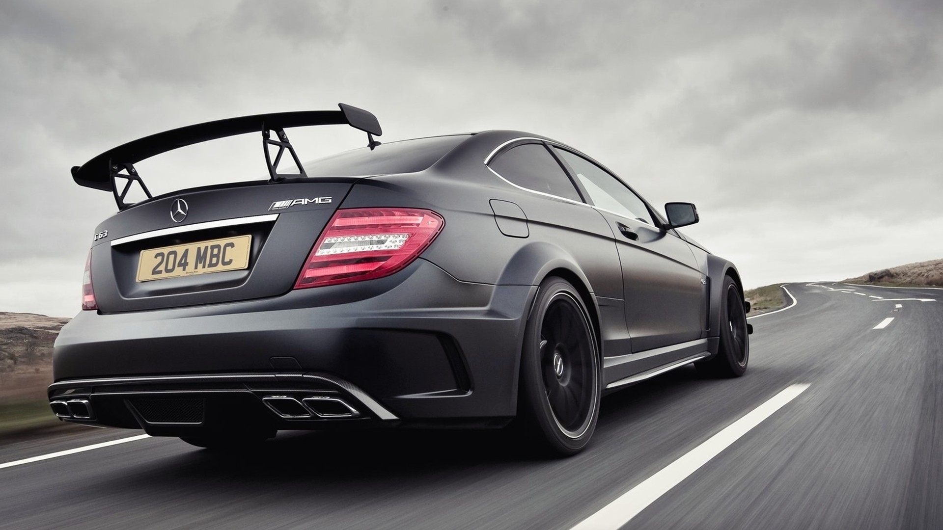 Wallpaper - C63 Amg 2014 Black Series - HD Wallpaper 