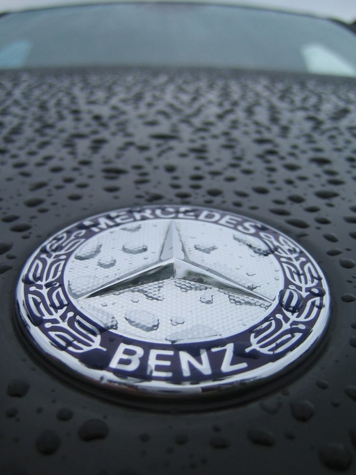 Mercedes Benz Logo - Emblem - HD Wallpaper 